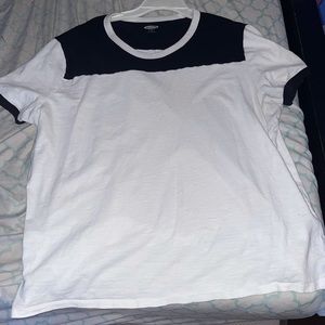 Black and white shirt